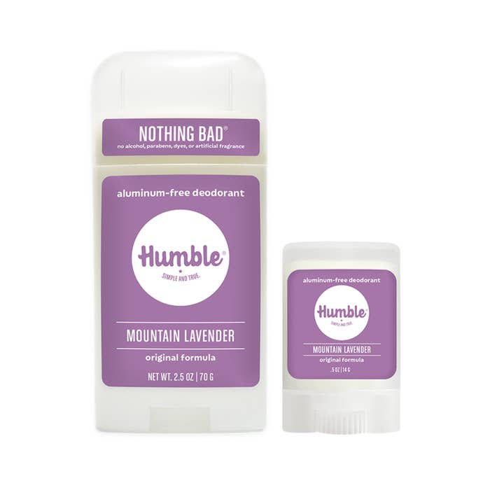 Humble Brands, Inc. - Wholesale Deodorant - Unisex - Mountain Lavender Original Travel Deodorant3