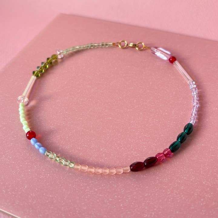 Essie Choker - Colourful Beaded Necklace for wholesale by Loela