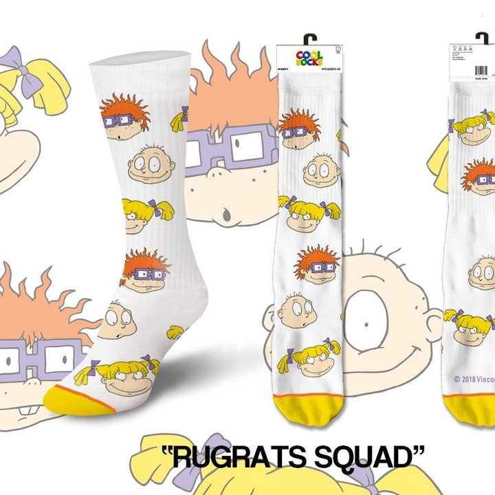 Rugrats Squad Socks - Womens for wholesale by Cool Socks