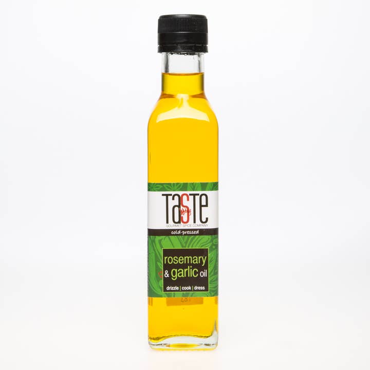 Garlic & Rosemary oil 250ml | Flavoured oil, Infused oil for wholesale by Taste Gourmet Spice Co