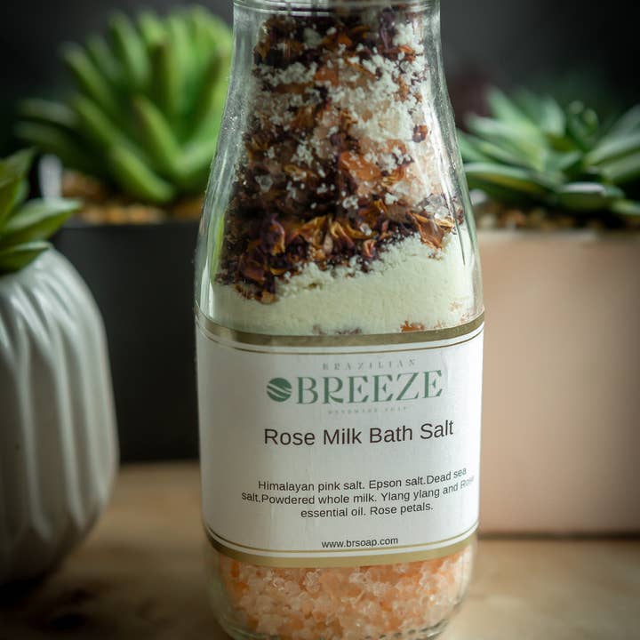 Brazilian Breeze Soap - Wholesale Bath Salts - Rose milk bath saltĀ 1