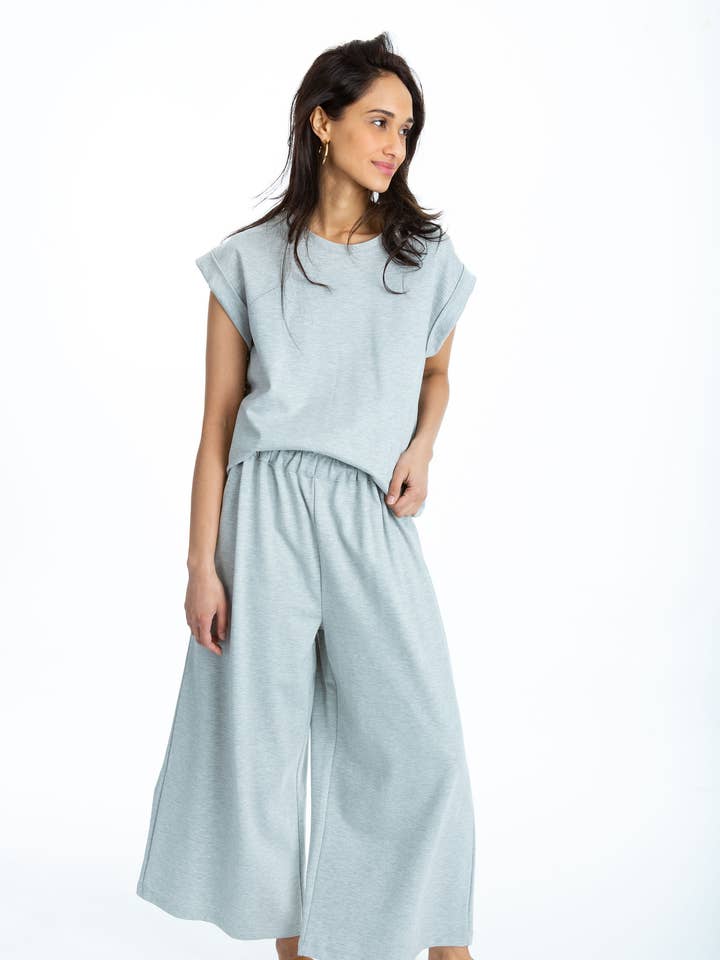 Ruffle Waist Pull On Palazzo for wholesale by Given Kale