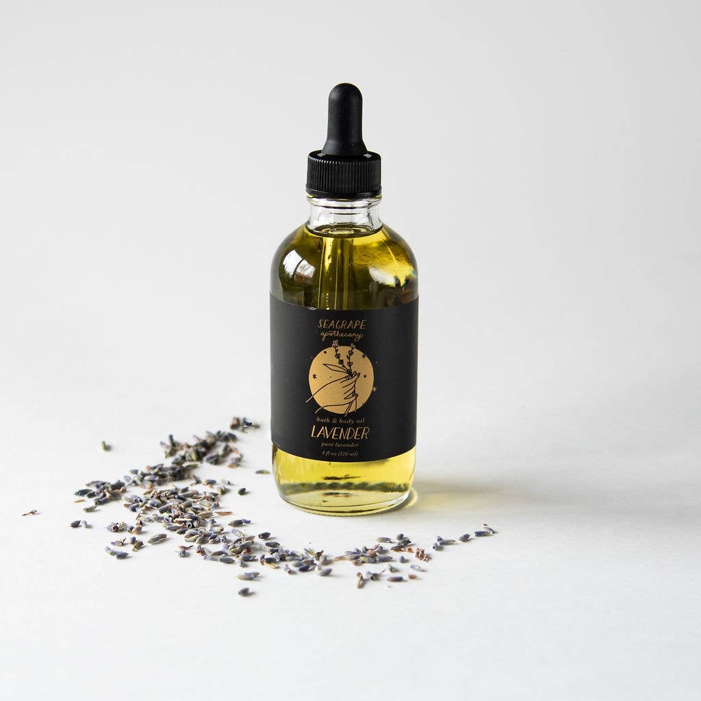 Seagrape Apothecary - Wholesale Bath/Body Oil - LAVENDER BODY OIL