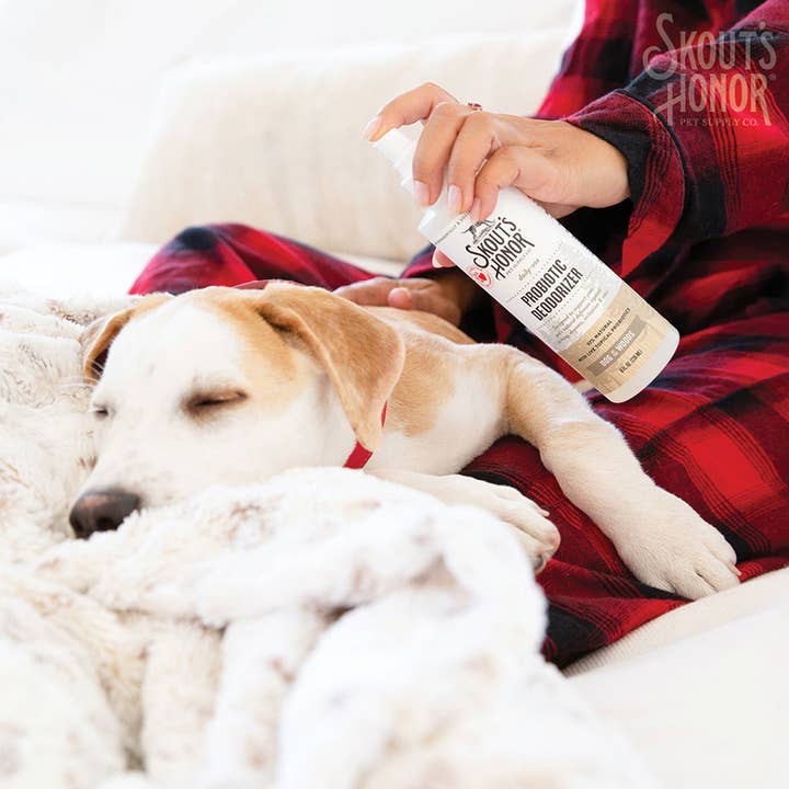 Pet Palette Distribution - Wholesale Pet Deodorizing Spray - Skout's Honor Probiotic Deodorizer Dog of the Woods 8oz3