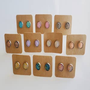 Purchase Wholesale druzy earrings. Free Returns & Net 60 Terms on Faire