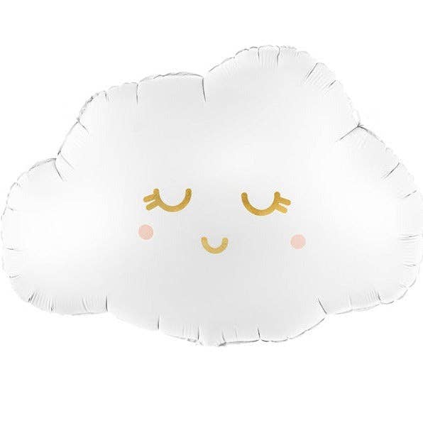 Ballon en aluminium Nuage Sourire 20 po. PartyDeco USA pour la vente par THE BALLOON HUB