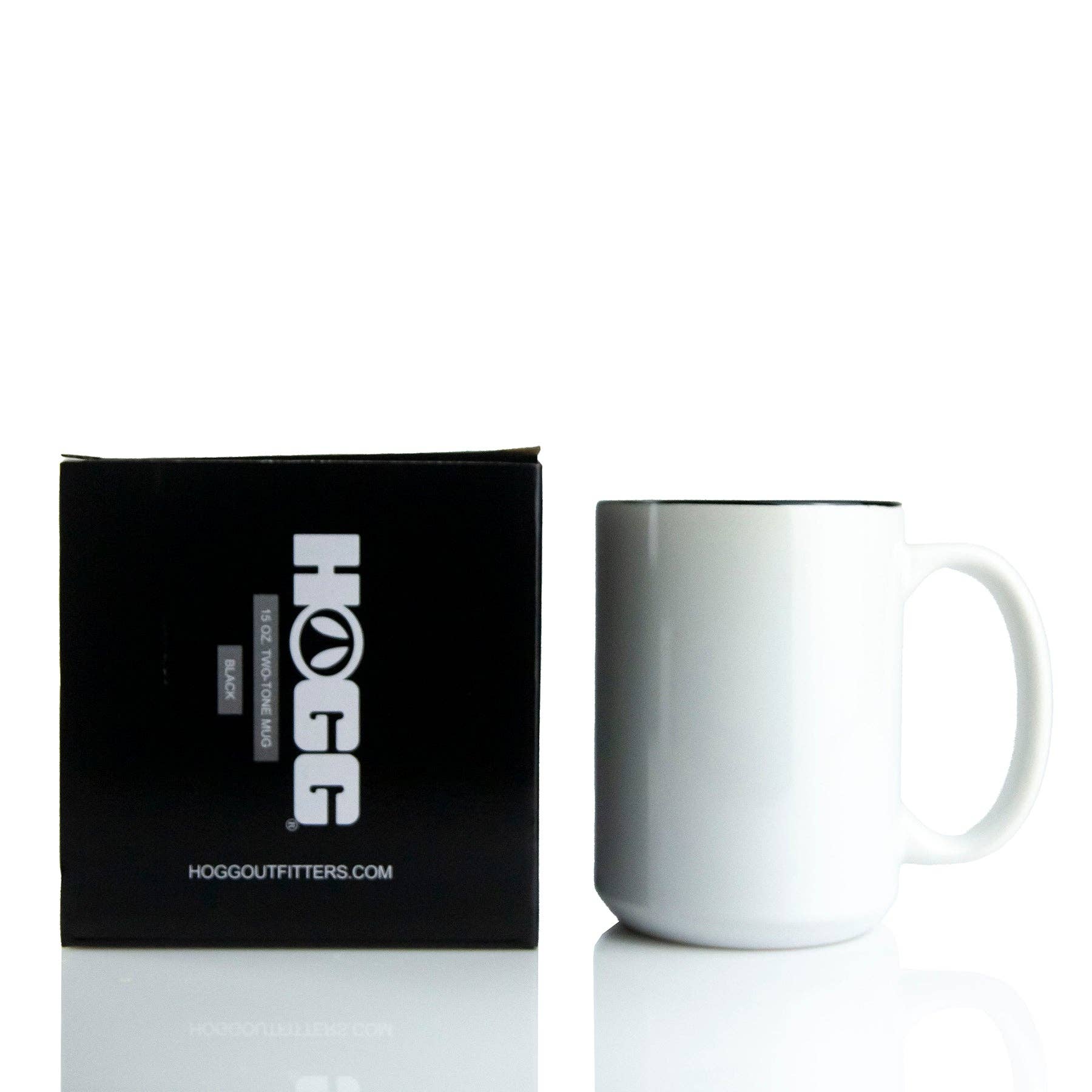 Hogg Outfitters - Wholesale Coffee Mug - 15oz SUBLIMATION TWO-TONE MUG - BLACK0