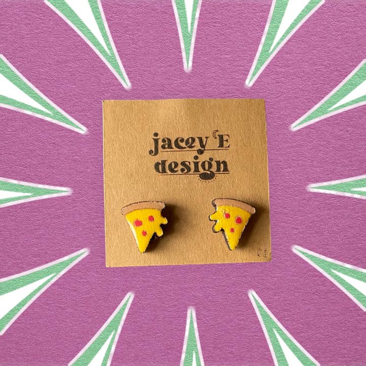 Clous peints Pizza Dainty pour la vente par Jacey e Design