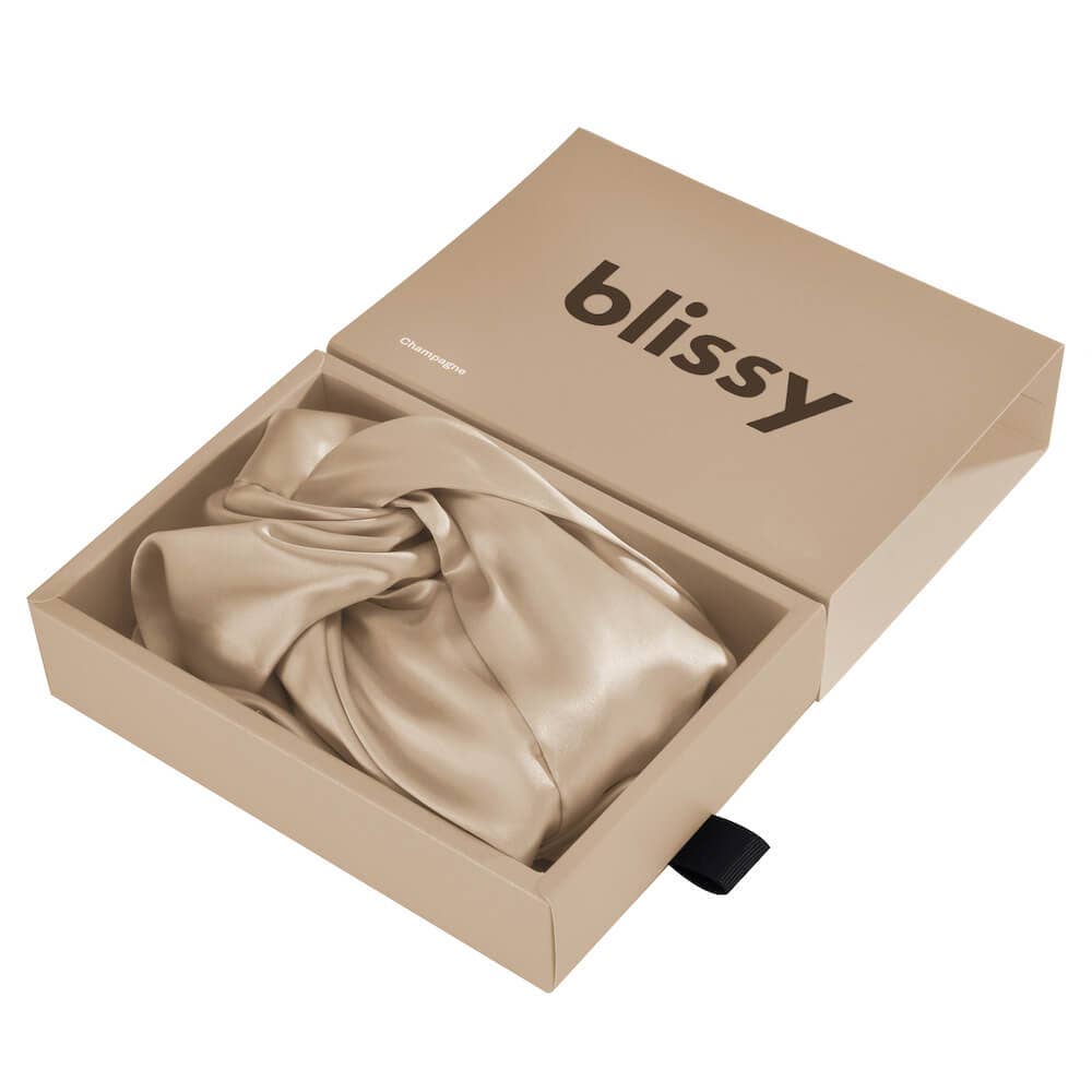 Blissy - Vente Bonnet de nuit – femme - Blissy Bonnet - Champagne1