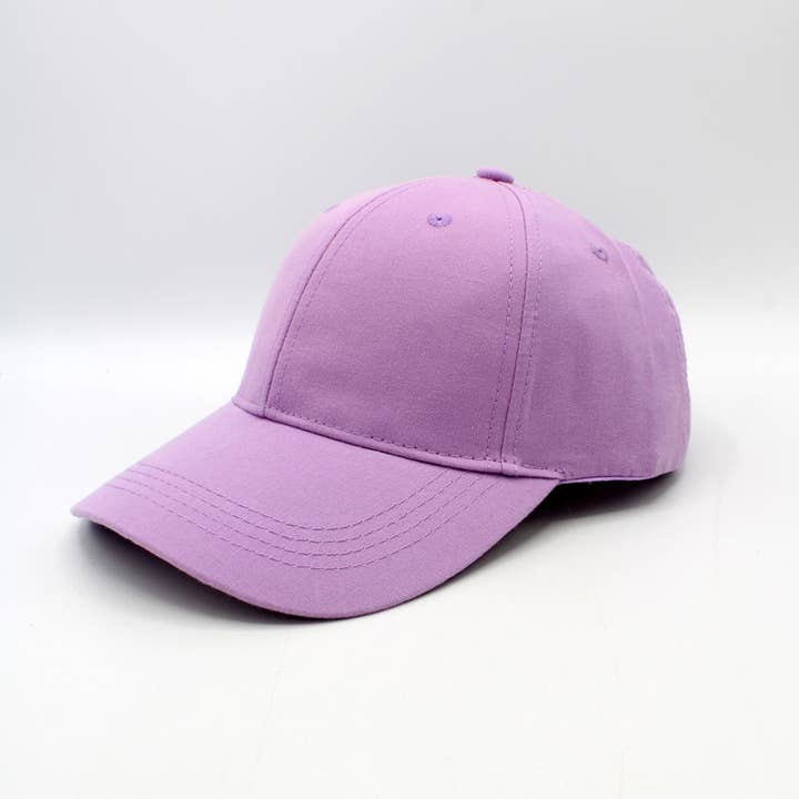 Hologramme Paris - Wholesale Baseball Cap - Unisex - Classic plain cap with silver metal buckle9