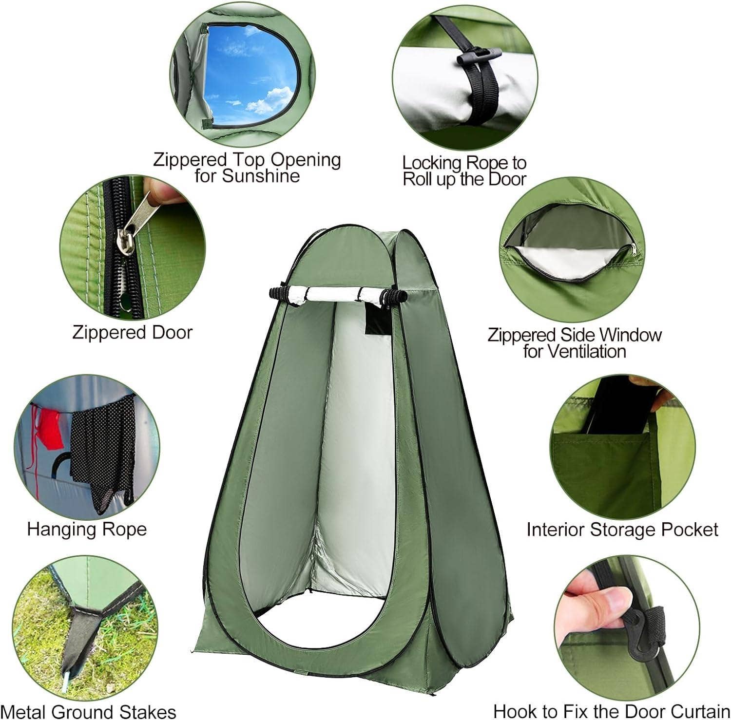VIGOR - Wholesale Tent - Privacy Tent Portable Changing Room Shower Tent for Camping2