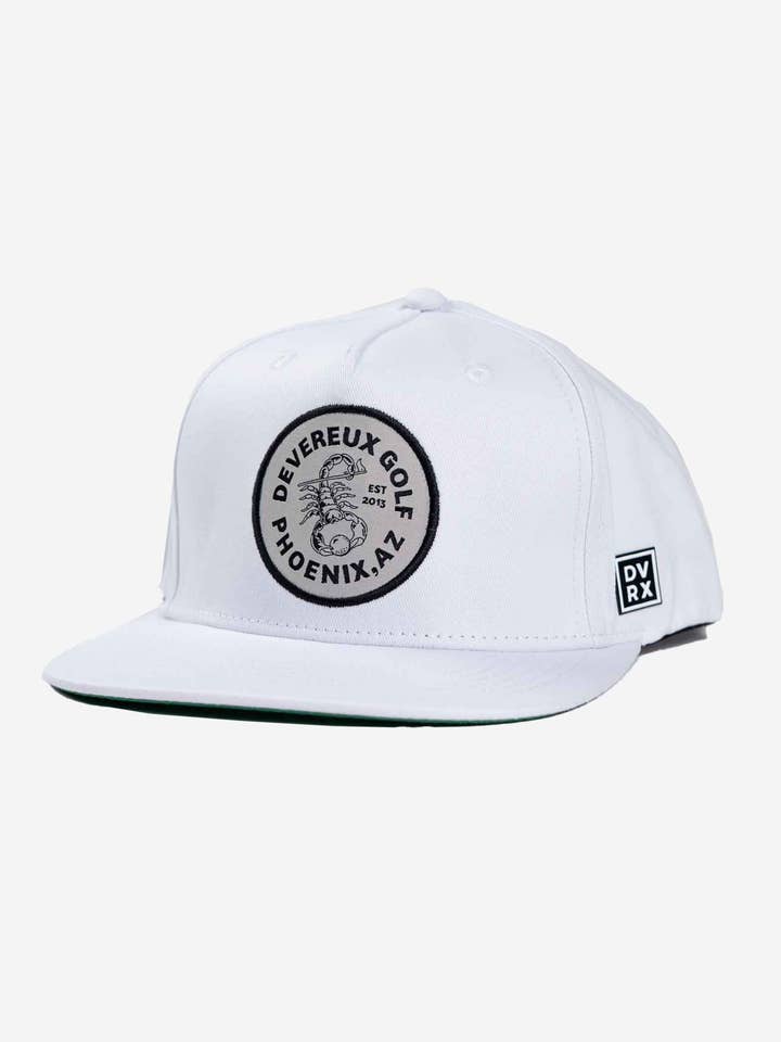 Skorpion Patch Hat - Hvid for engroshandel hos Devereux