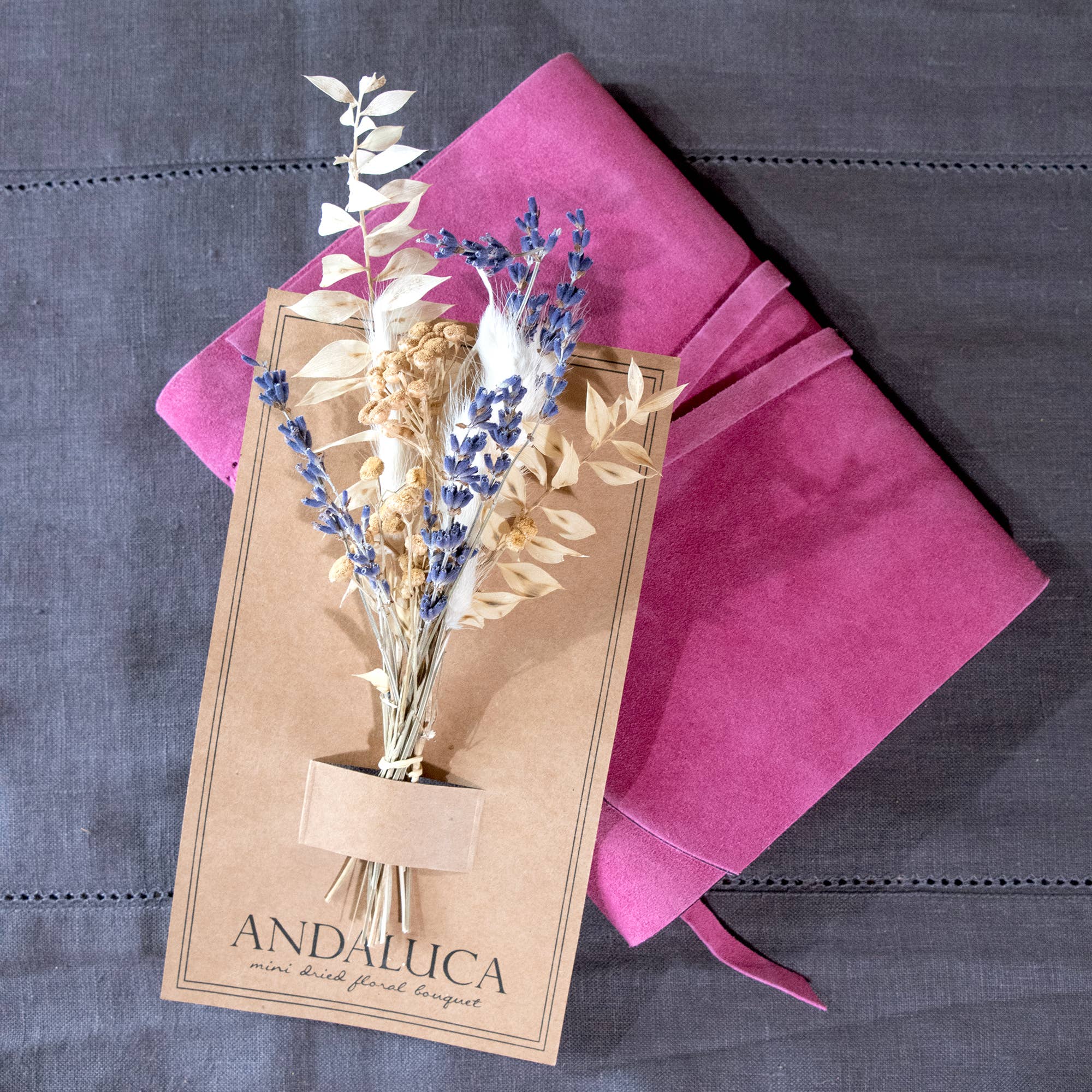 Andaluca - Vente Fleurs artificielles - Mini bouquet de queue de lapin lavande #591