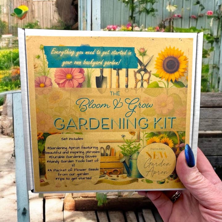 Bloom & Grow Garden Starter Kit for wholesale by Fuschia Designs Shop