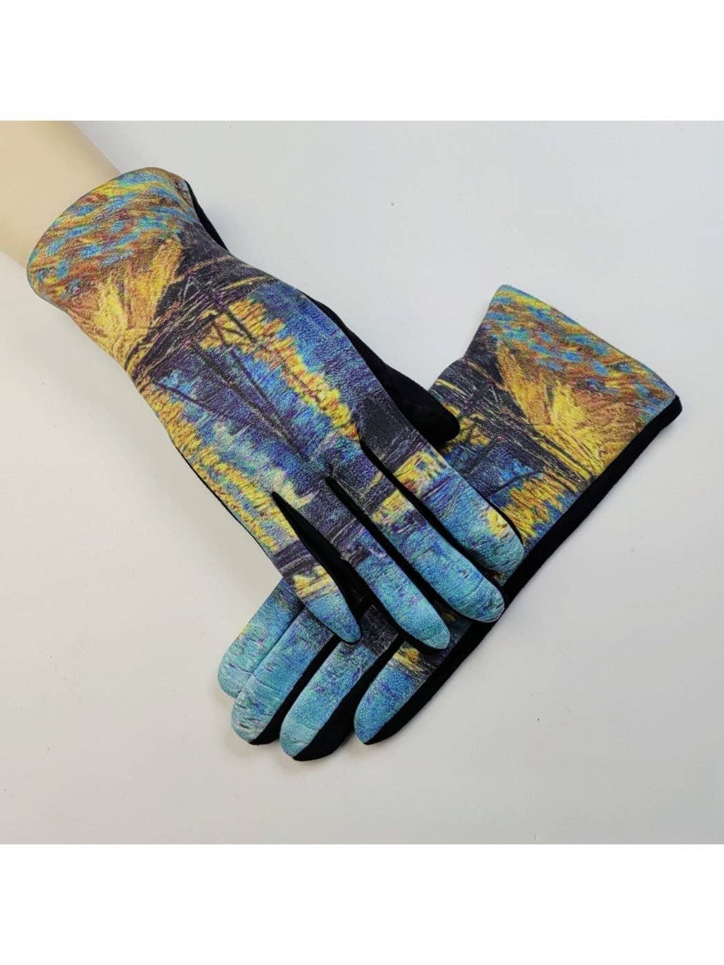 Funkyrel® Atzbranding Limited – Großhandel Handschuhe – Damen – Gloving - Kunstdruck Winter Touchscreen-Handschuhe8