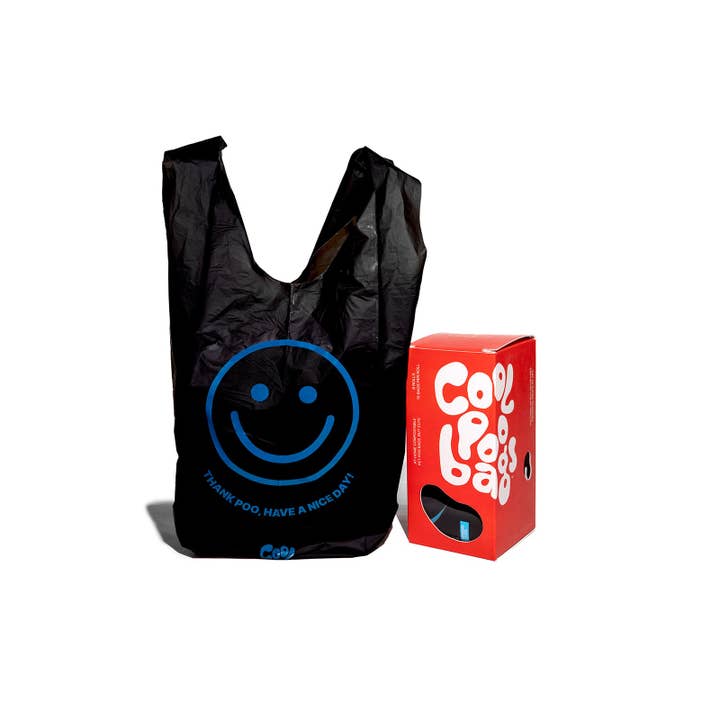 Cool Poo Bags - Wholesale Pet Poop Bag - The Smiley Face Bag