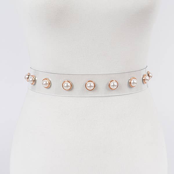 Gürtel mit mehreren Perlen für den Großhandel von 3AM BY H&D ACCESSORIES