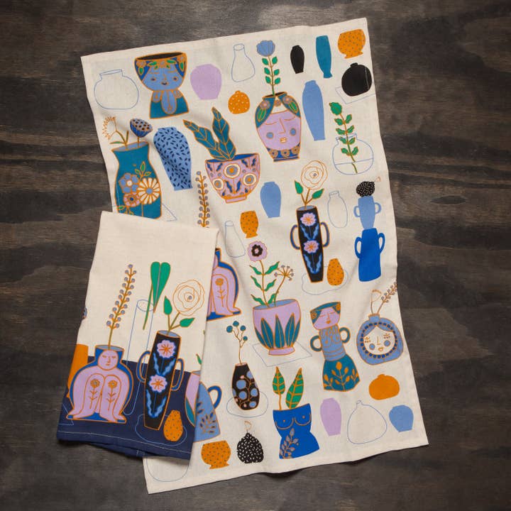 Danica Studio - Wholesale Tea Towel - Danica Studio Still Life Kitchen Towel, Set of 21