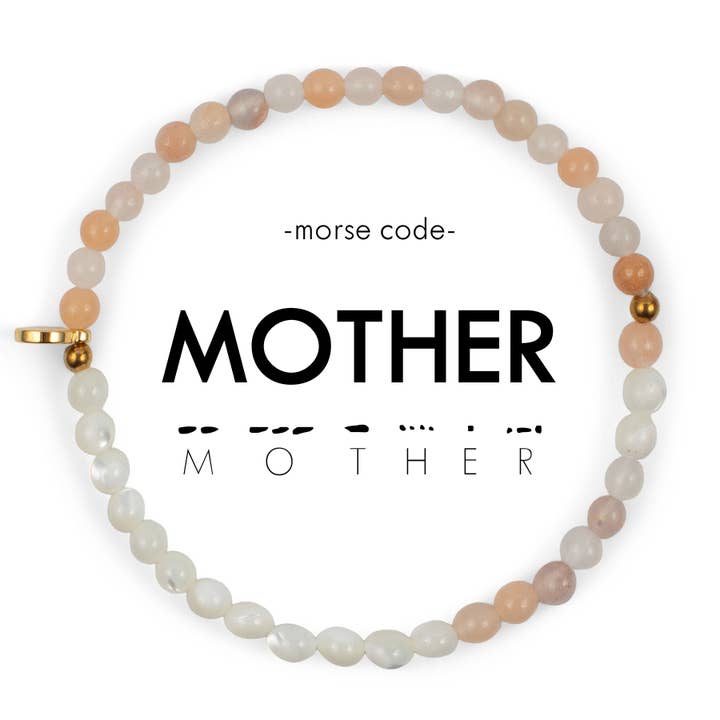 ETHICGOODS - Wholesale Beaded Bracelet - Morse Code Bracelet | MOTHER3