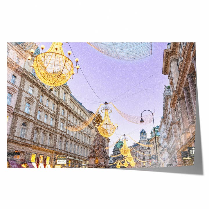Vienna Christmas Lights | Fine Art Photography Print for wholesale by Natasha Riha Photography