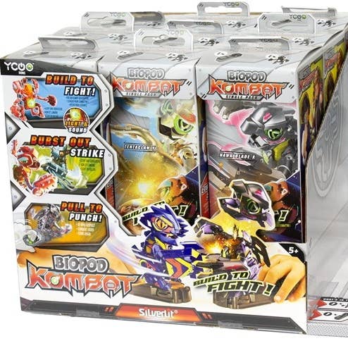 Biopod Kombat – Einzelpackung mit Figur und Pod für den Großhandel von KIDDY-MOOV