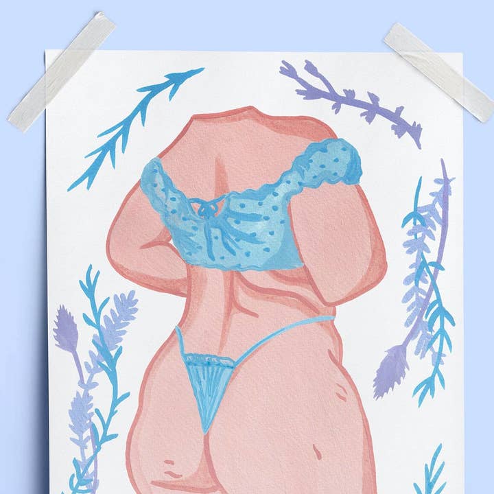 Impression forte et douce pour la vente par Meg Garrod Art