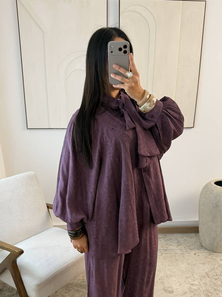 Conjunto Mariem H586 por atacado de White Icy