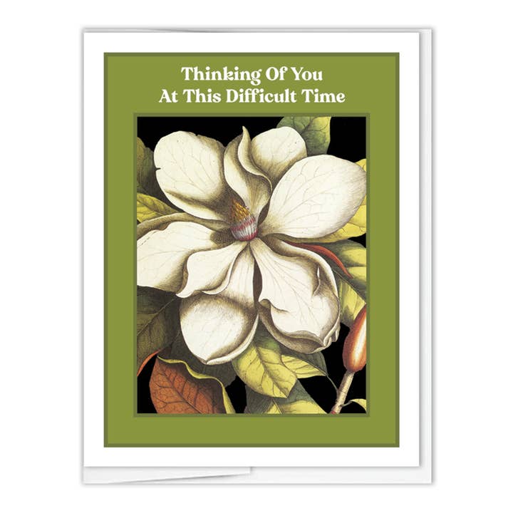 A2 - Sympathy Magnolia for wholesale by JennyDidIt Note Cards