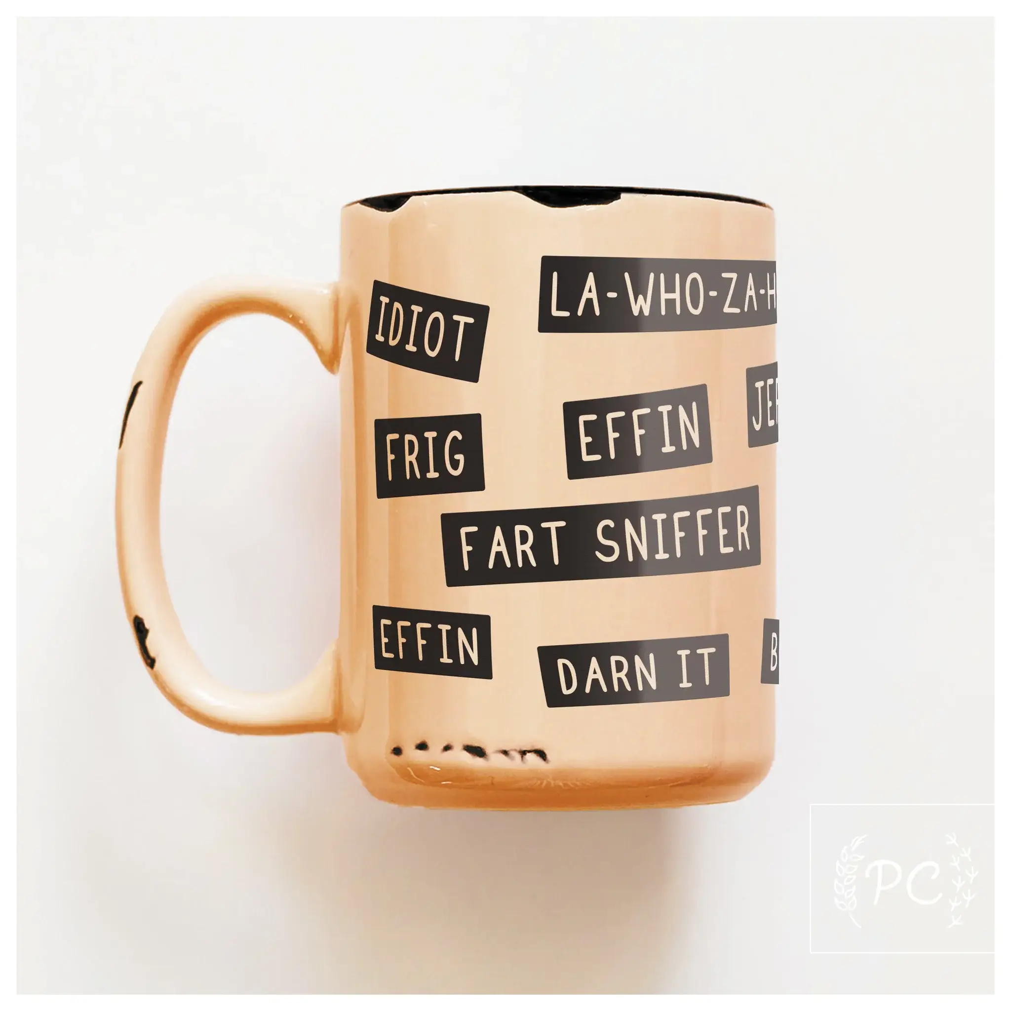 Prairie Chick Prints - Wholesale Coffee Mug - pg rated insults | ceramic mug2