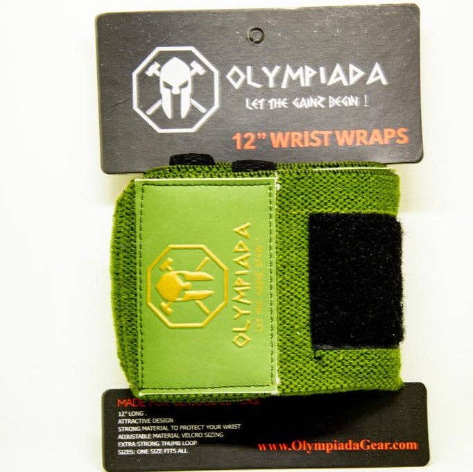Olympiada Gear - Wholesale Wristband - 12" Finesse Wrist Wraps - "Fit" line - 20 COLOR OPTIONS!6