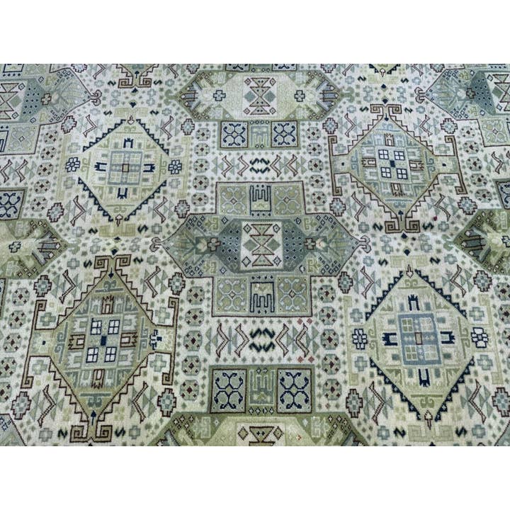 Oushak Rugs - Wholesale Area Rug - Vintage Turkish Anatolian Handmade Oushak Tribal Kazhak Rug10