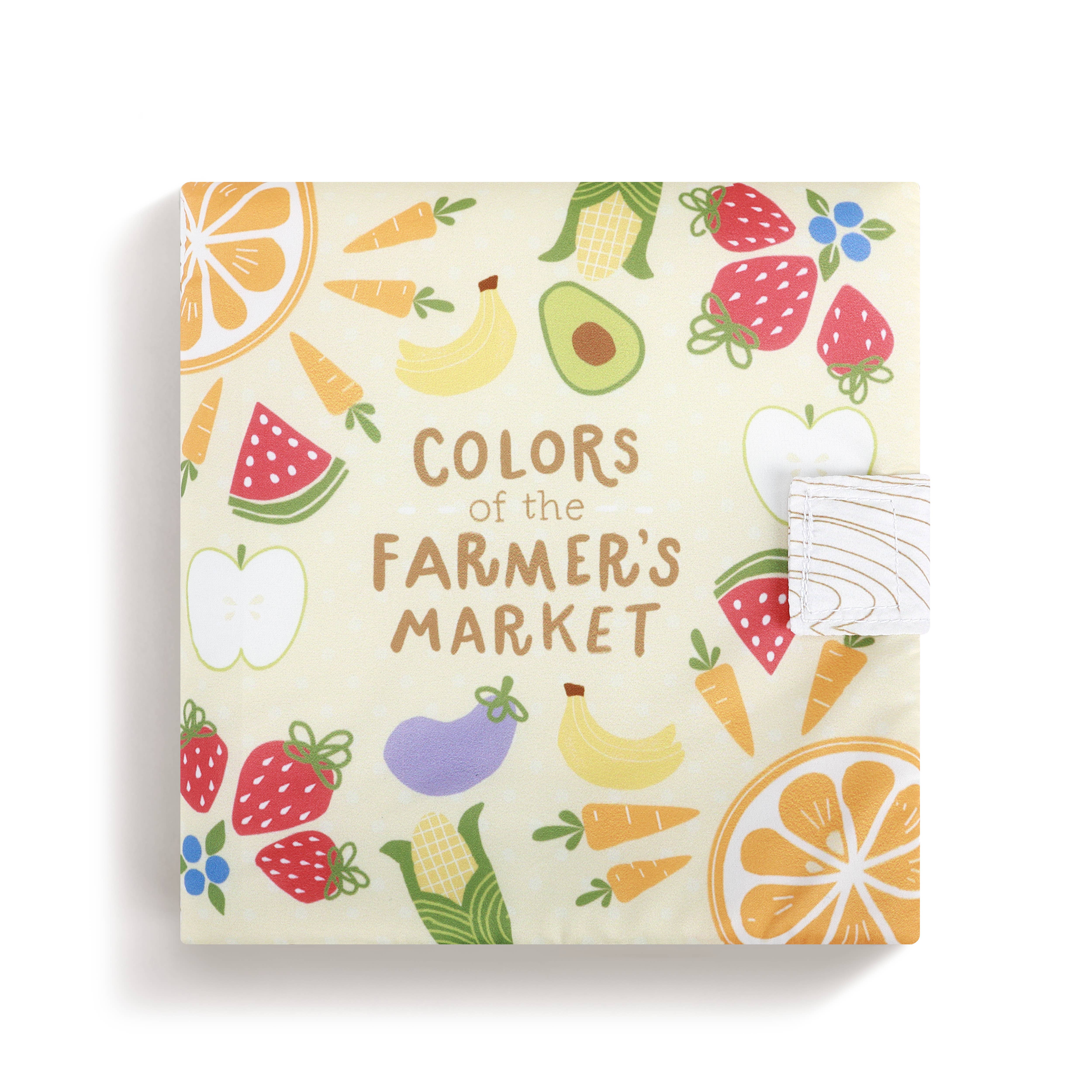 DEMDACO - Wholesale Baby & Toddler Book (0-2) - Farmer's Market Soft Book0