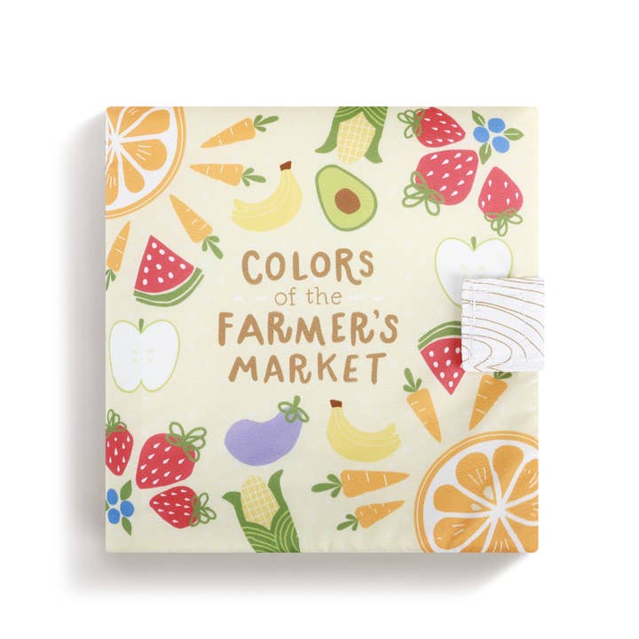 DEMDACO - Wholesale Baby & Toddler Book (0-2) - Farmer's Market Soft Book