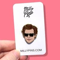 Harry Enamel Pin for wholesale by Millypins