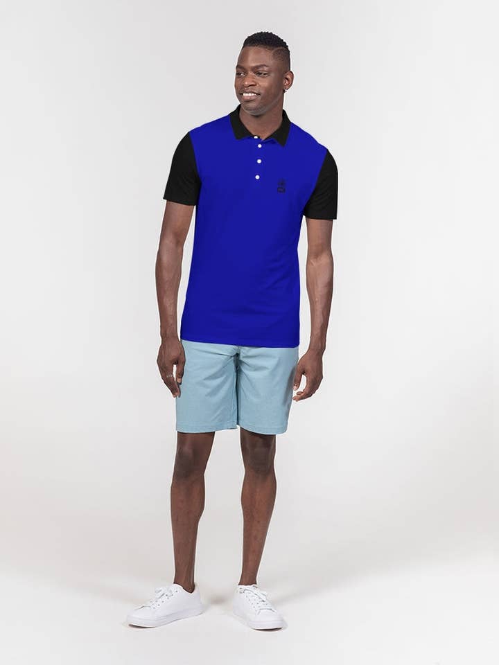 DMC Blue Label Men's Short Sleeve Polo for wholesale by Don Majure