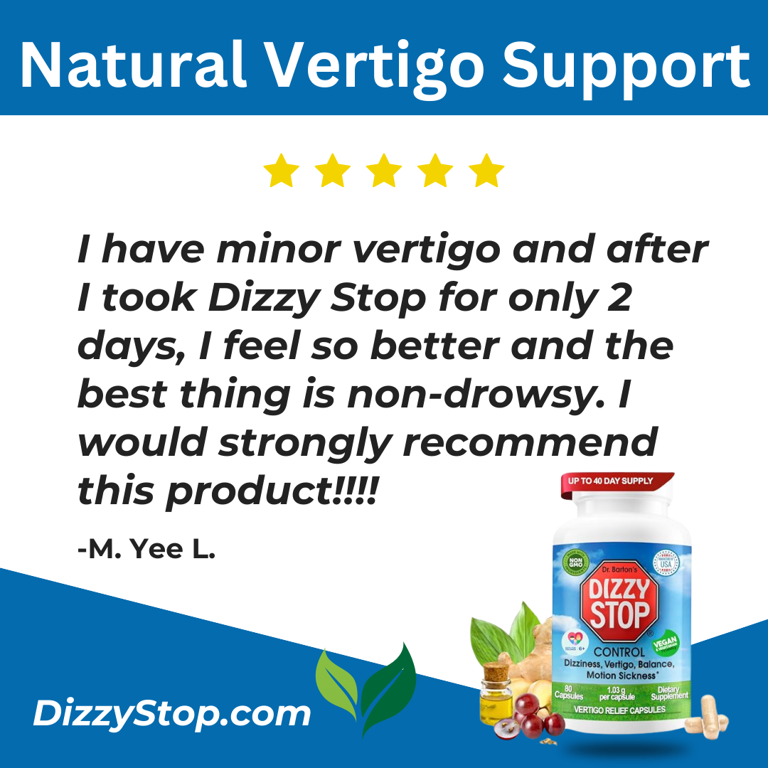 Dr. Bartons - Wholesale Oral Supplement/Vitamin - Dizzy Stop®: Vertigo, Dizziness, Motion Sickness Supplement11