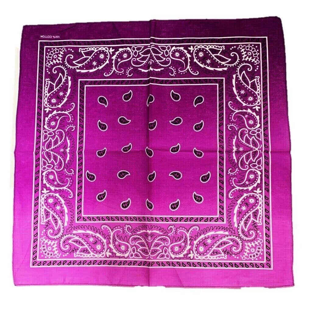 Stylex Party - Vente Bandana – femme - Écharpes Bandana Funky Design Paisley Headband24