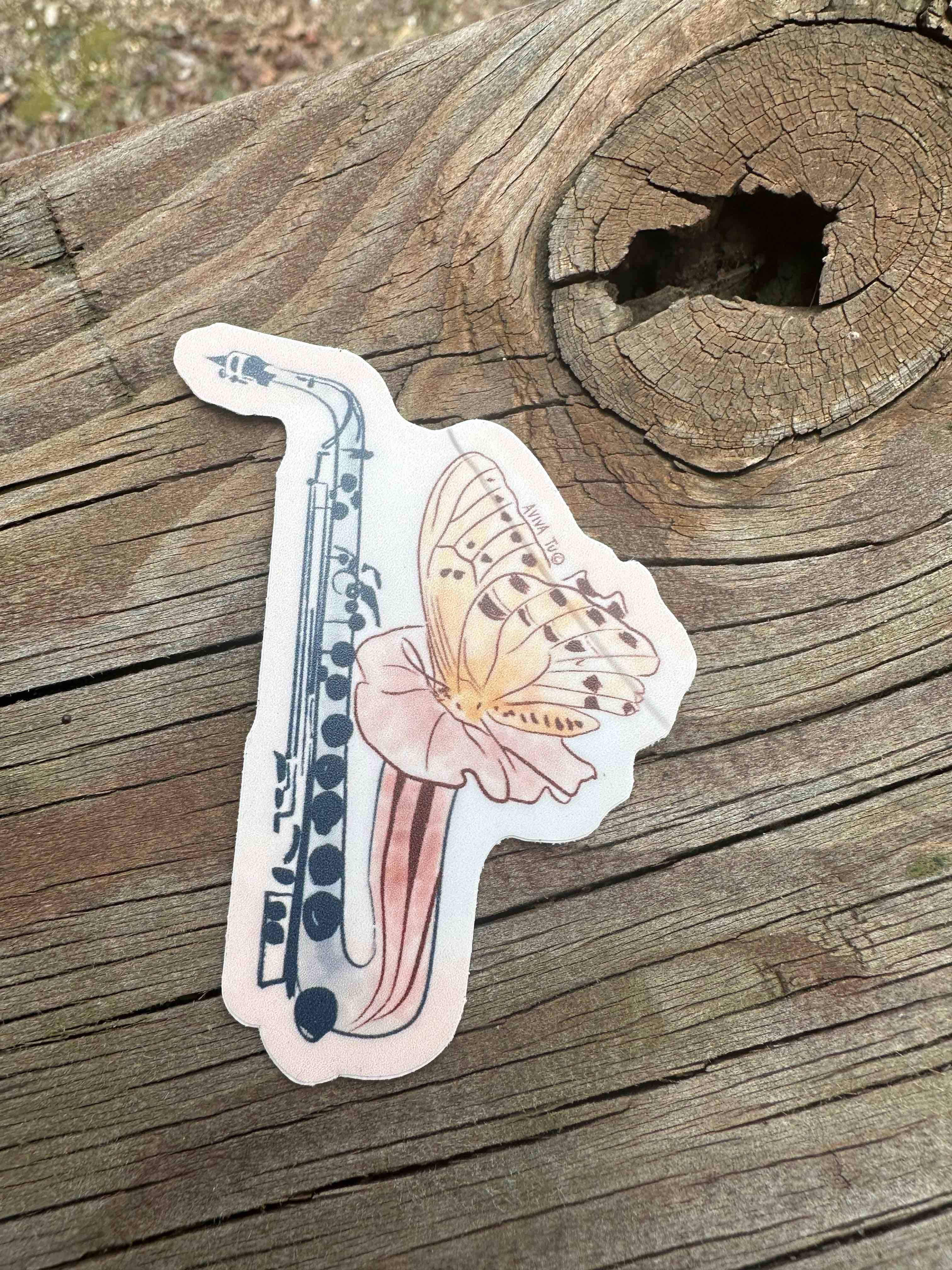 AVIVA TU LLC - Wholesale Sticker - Sticker-Botanical Music Instruments17