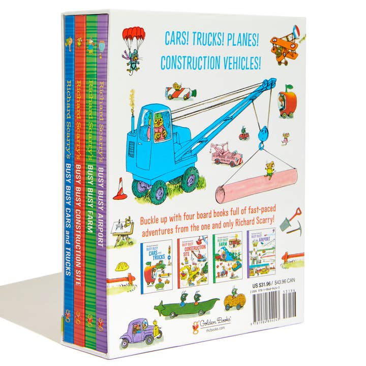 Penguin Random House LLC - Wholesale Preschool Book (3-5) - Busy Busy Boxed Set6