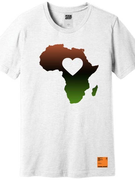 T-shirt Africa Love (RBG) pour la vente par Personal Advisory