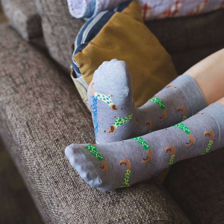Good Luck Sock - Wholesale Socks - Men's - Men's Wiener Dog Socks