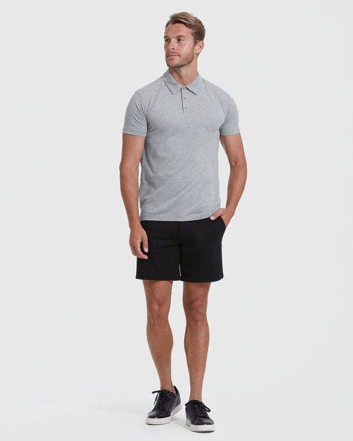 True Classic - Wholesale Polo - Men's - Short Sleeve Shirt | Polo | Heather Gray7