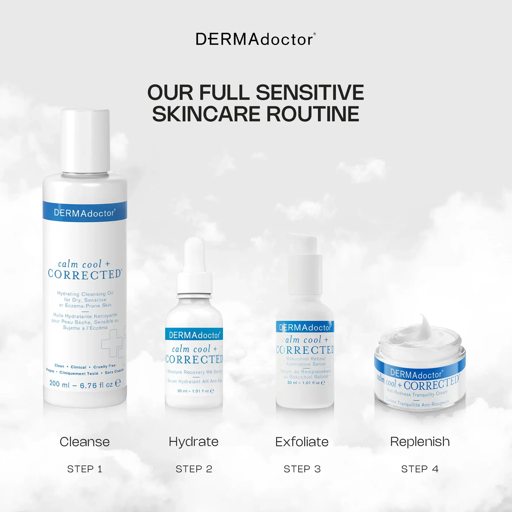 DERMAdoctor - Wholesale Facial Moisturizer - Calm Cool + Corrected Anti-Redness Tranquility Cream8