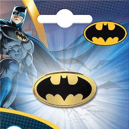 DC Comics Batman Logo Enamel Pins for wholesale by Ata-Boy