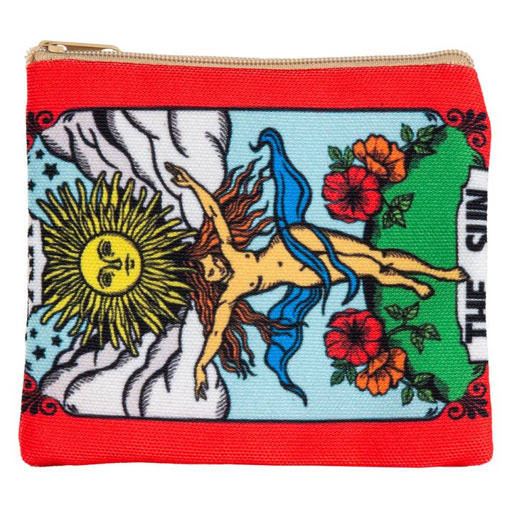 The Sun Tarot Coin Purse for wholesale by Benjamin International