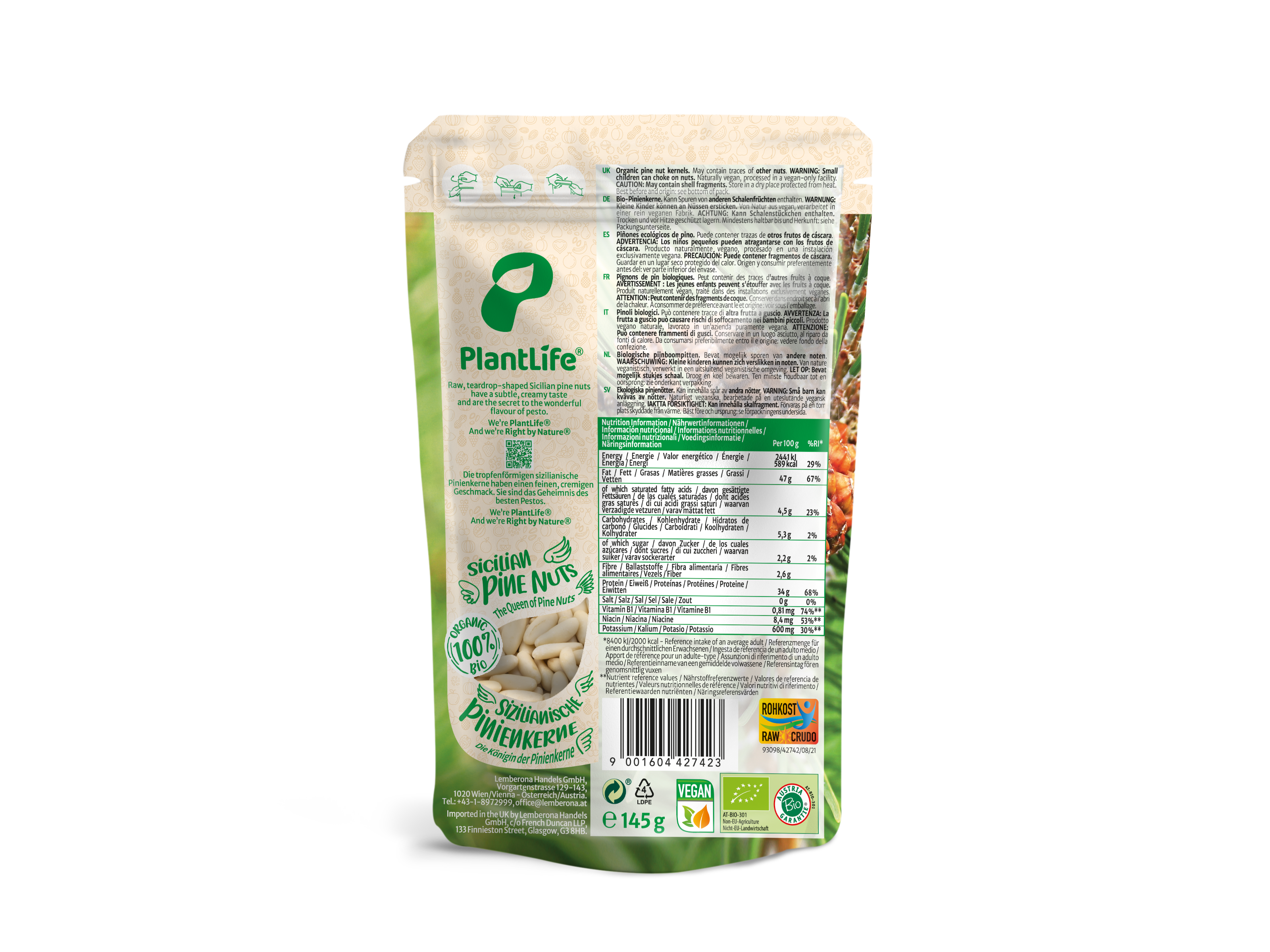 PlantLife - Wholesale Nuts - Sicilian pine nuts1