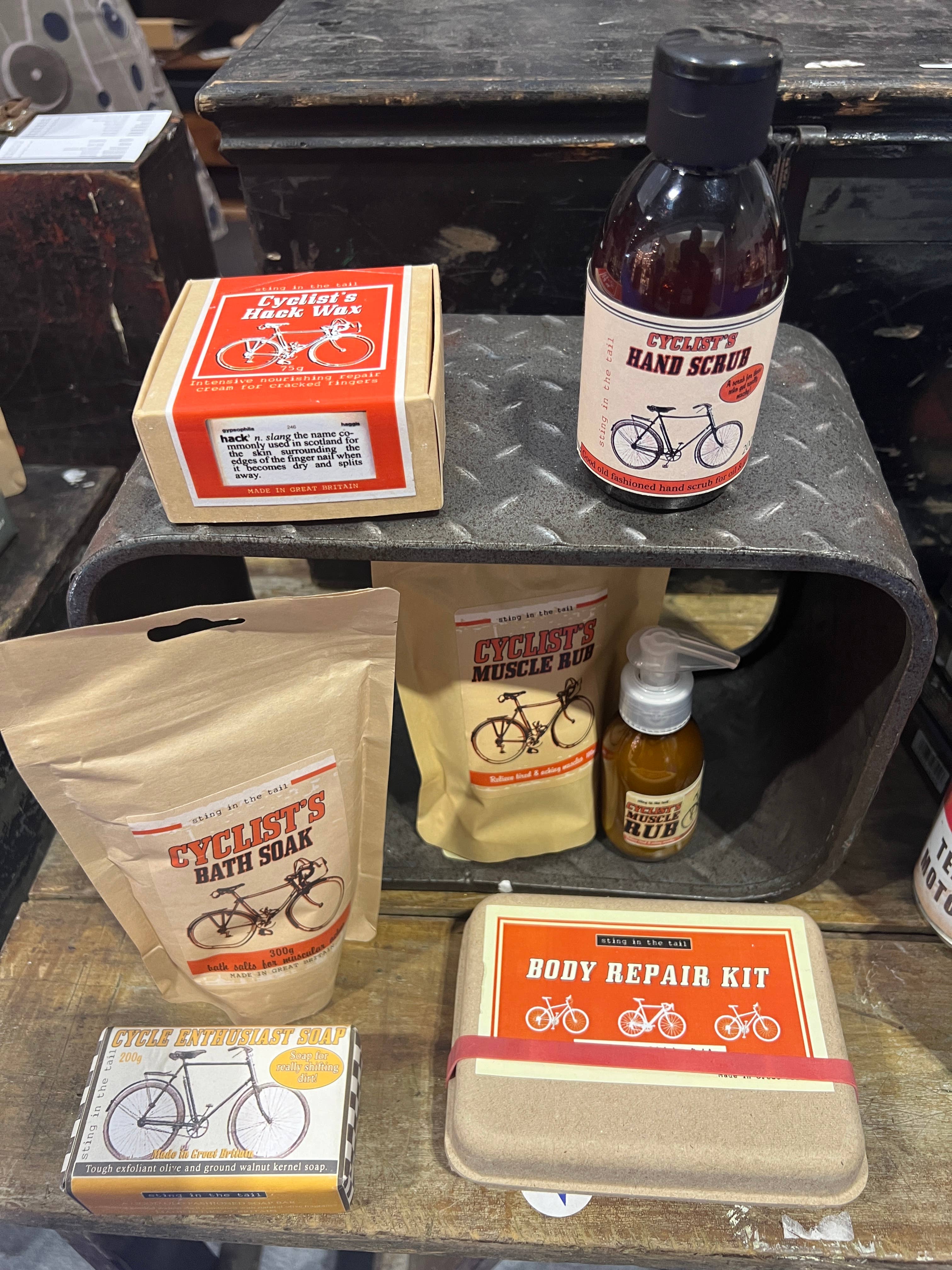 Sting in the Tail Ltd – wholesale Muscle lotion/rub/gel – Cyclist's Muscle Rub | Bike | Natural | Essential Oils2