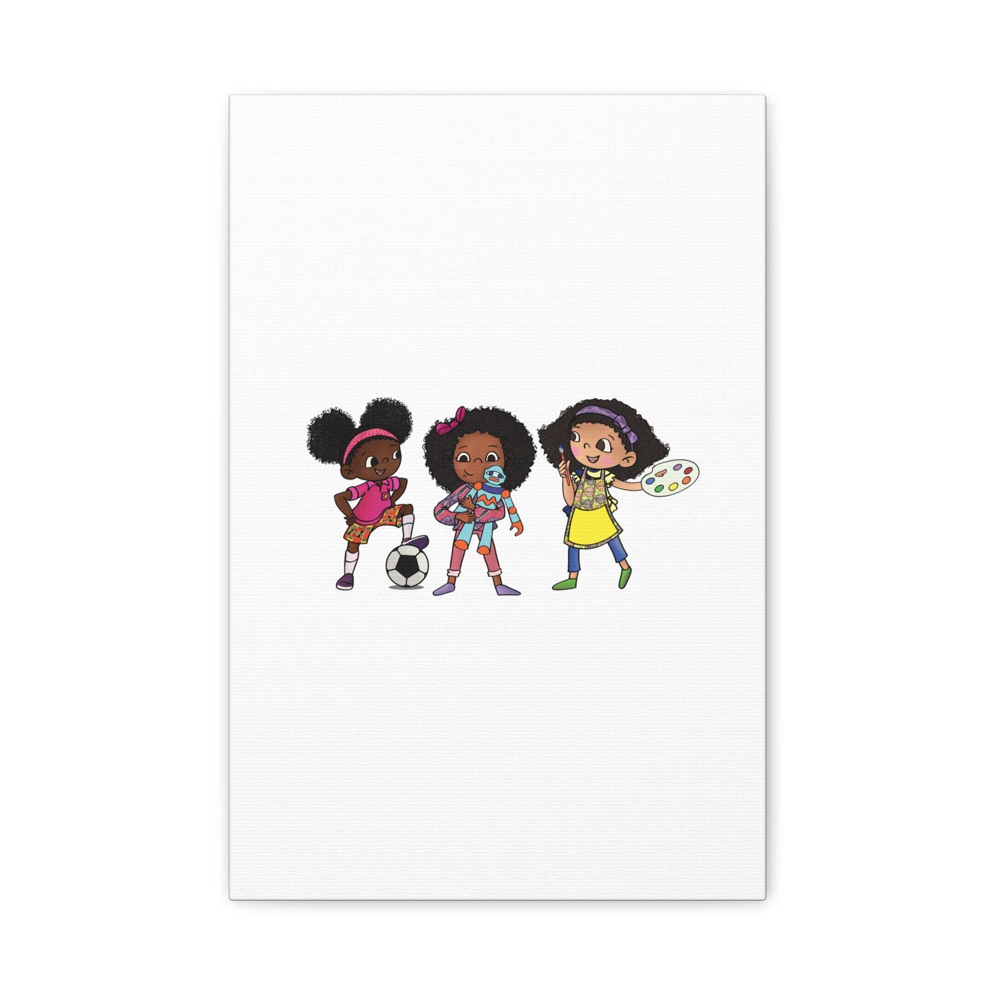 Ikuzi Dolls - Wholesale Art Print - Kids & Baby - Kids' Canvas Wall Art - Playful Characters for Creative Spaces30