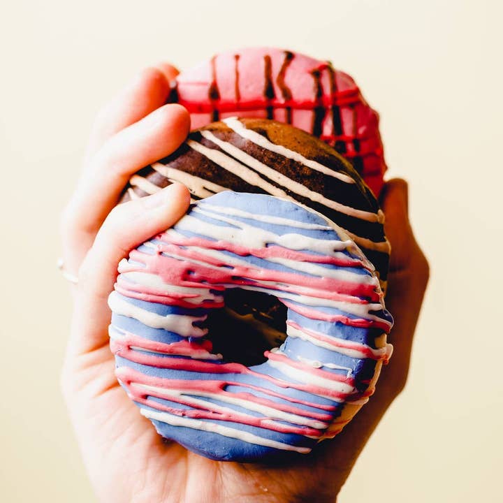 BULK VALUE PACK of Donuts Soaps - 125 units for wholesale by The Quirky Soaper