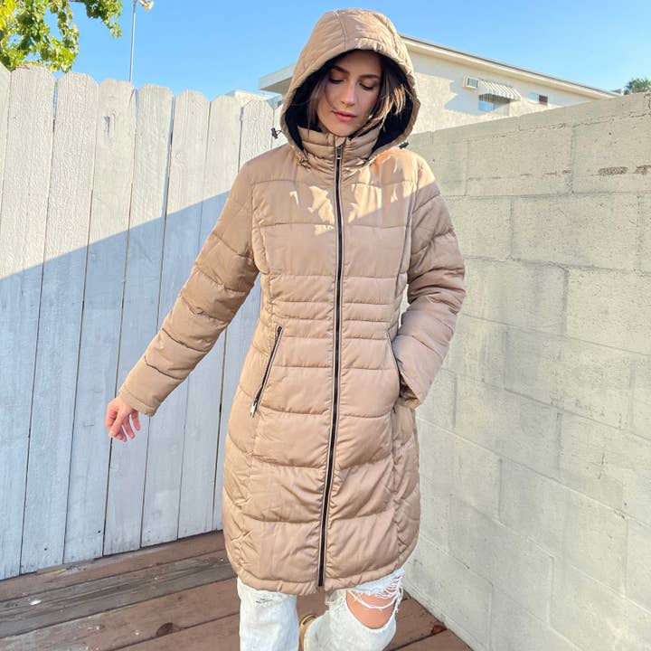 Rokka & Rolla - Wholesale Coat - Women's - Women's Heavy Long Winter Coat Parka Jacket54